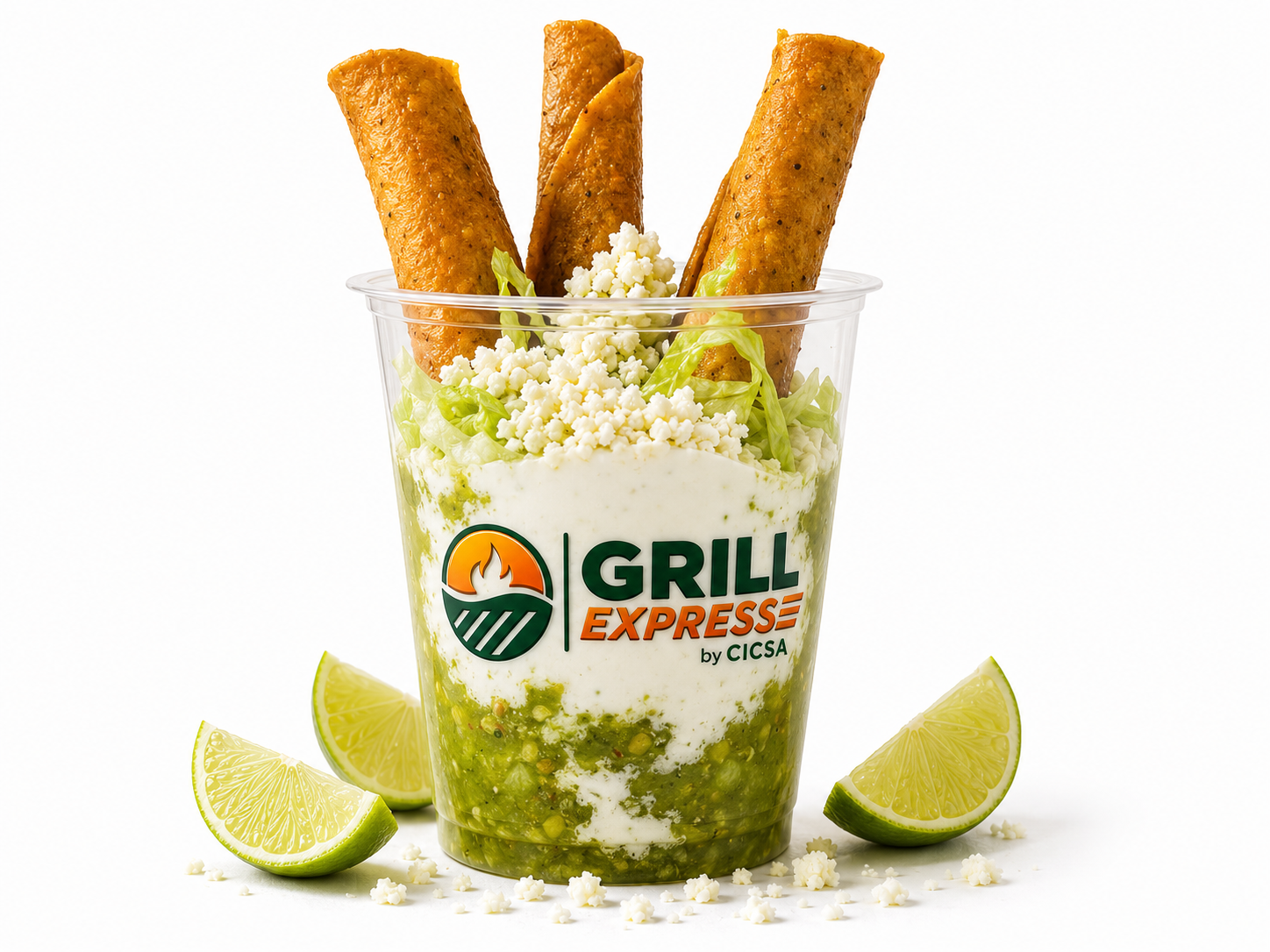 Tacos dorados ahogados